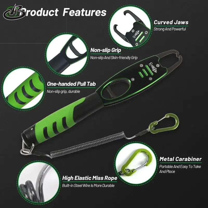 Fishing Pliers Set Rubber Handle Multi-function Aluminum Fishing Pliers 5inch-9inch Size Fillet Fish Use Includes 1844