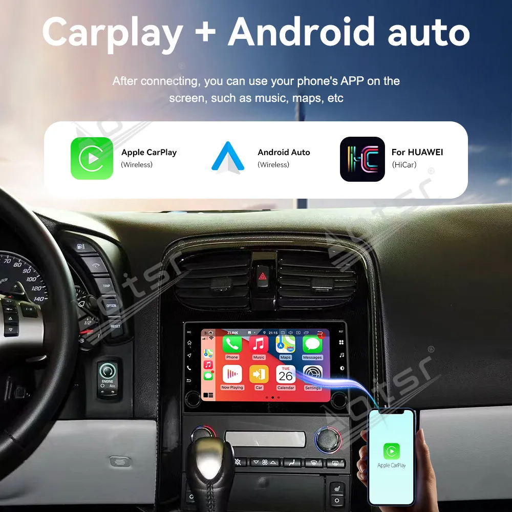 

8’’ Android 13 Carplay For Corvette C6 2005-2013 GPS Navigation Car Radio HD Touch Screen Auto Stereo Car Accessories HeadUnit