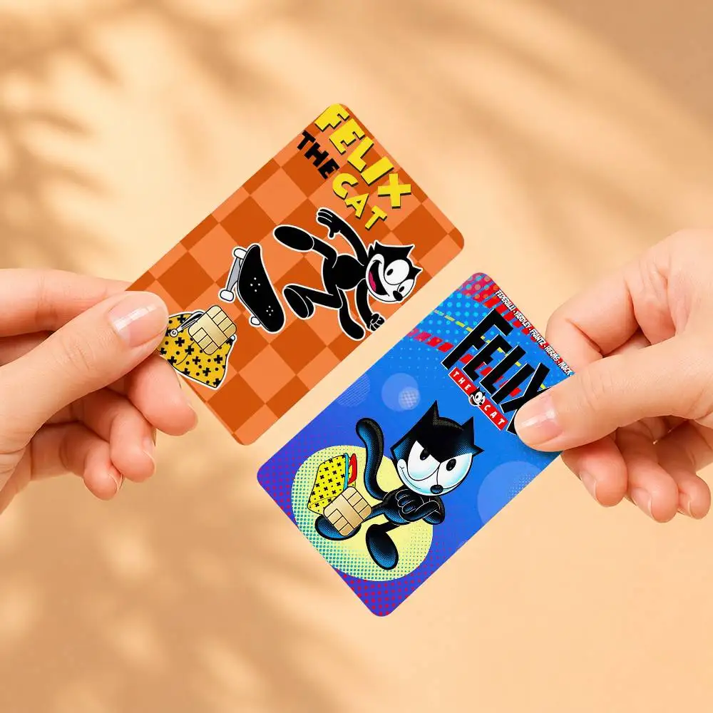 

Cartoon F-Felix The C-Cats Sticker Film Tape Skin for Credit Card Debit Card Waterproof Stickers