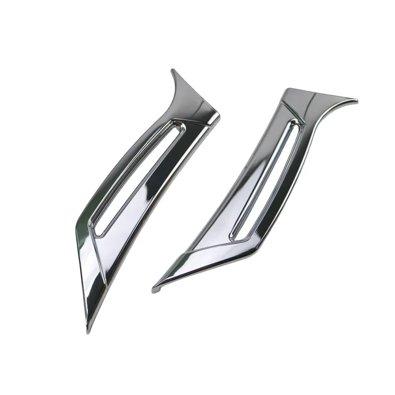 Motorcycle Chrome Fairing Intake Scoops Audio Comfort Fit for Honda Goldwing GL1800 2012-2017