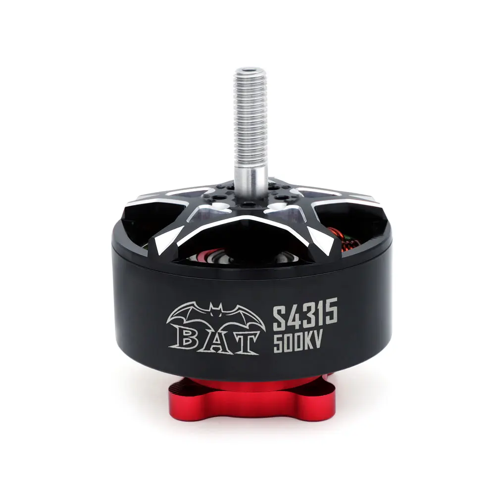 

500KV Industrial Drone Motor - 6.0mm M6 Alloy Shaft; 14AWG 670mm Wires; Single-Strand Wind; FPV Outrunner Brushless Motor