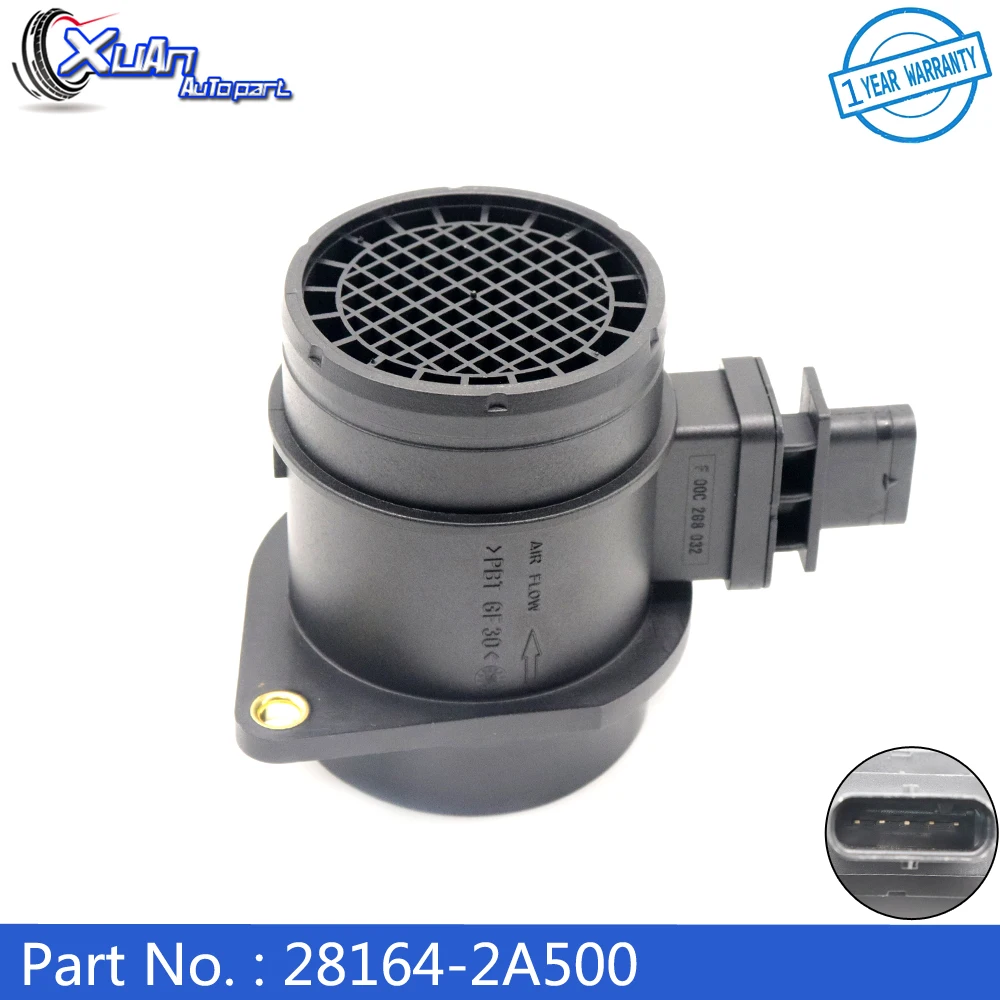 XUAN MAF MASS AIR FLOW METER SENSOR 28164-2A500 for HYUNDAI Accent Getz i10 i20 i30 Matrix KIA Cerato Rio Soul 28164-2A401