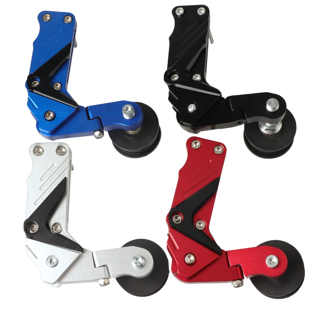 Motorbike Modified Chain Tensioner Regulator Pulley, Adjustable Auto Chain Tightener Wheel Link Size Refit Parts