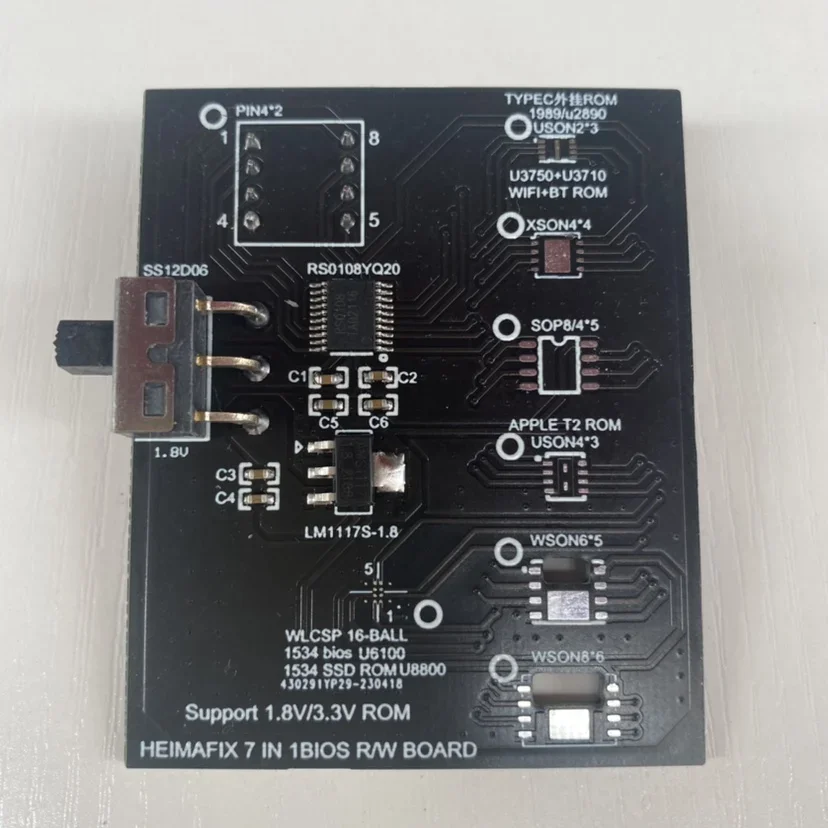 Upgraded BIOS Read/write Adapter Board T2 Chip Universal