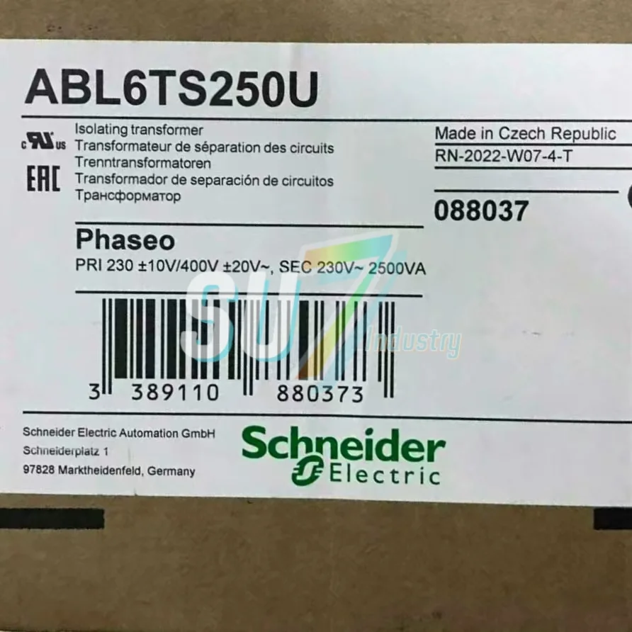 Trasformatore ABL6TS16U ABL6TS250U Nuovo In scatola