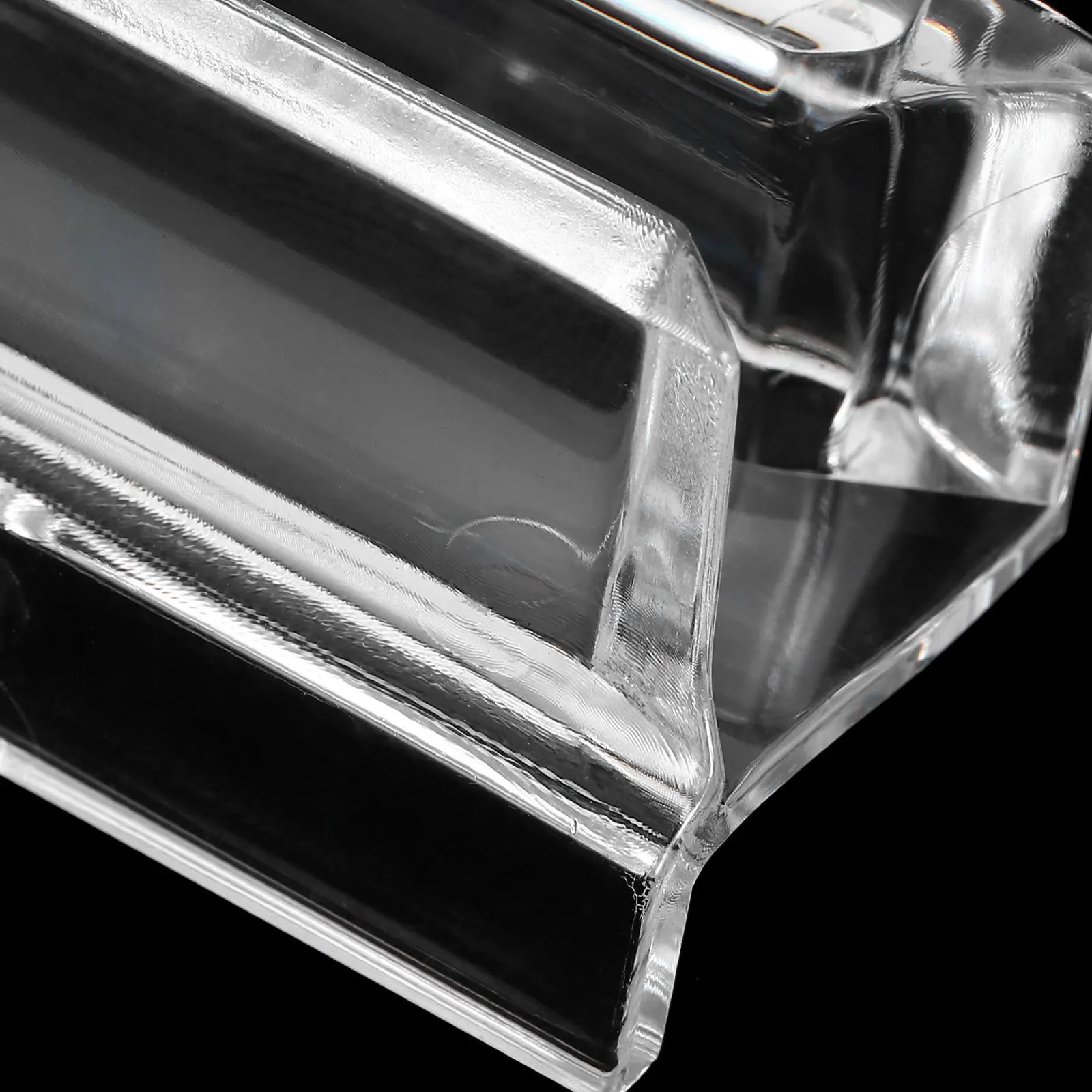 2Pcs Sliding Shower Door Bottom Guide Rail for 3 8 Inch Channel Glass Clear Acrylic Shower Track Replacement Sliding Door Guide