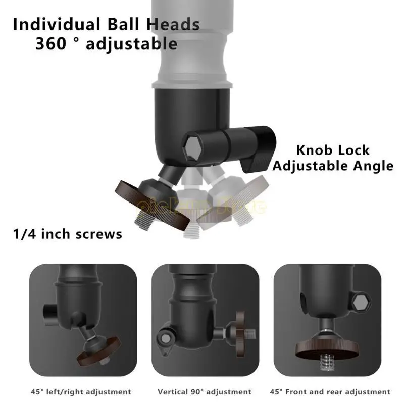 조정 가능한 프로젝터 벽걸이 360 ° 180도 회전 가능 ° 안전한 부하 5KG를 가진 기울기 천장 걸이 홀더 프로젝터 벽 브래킷