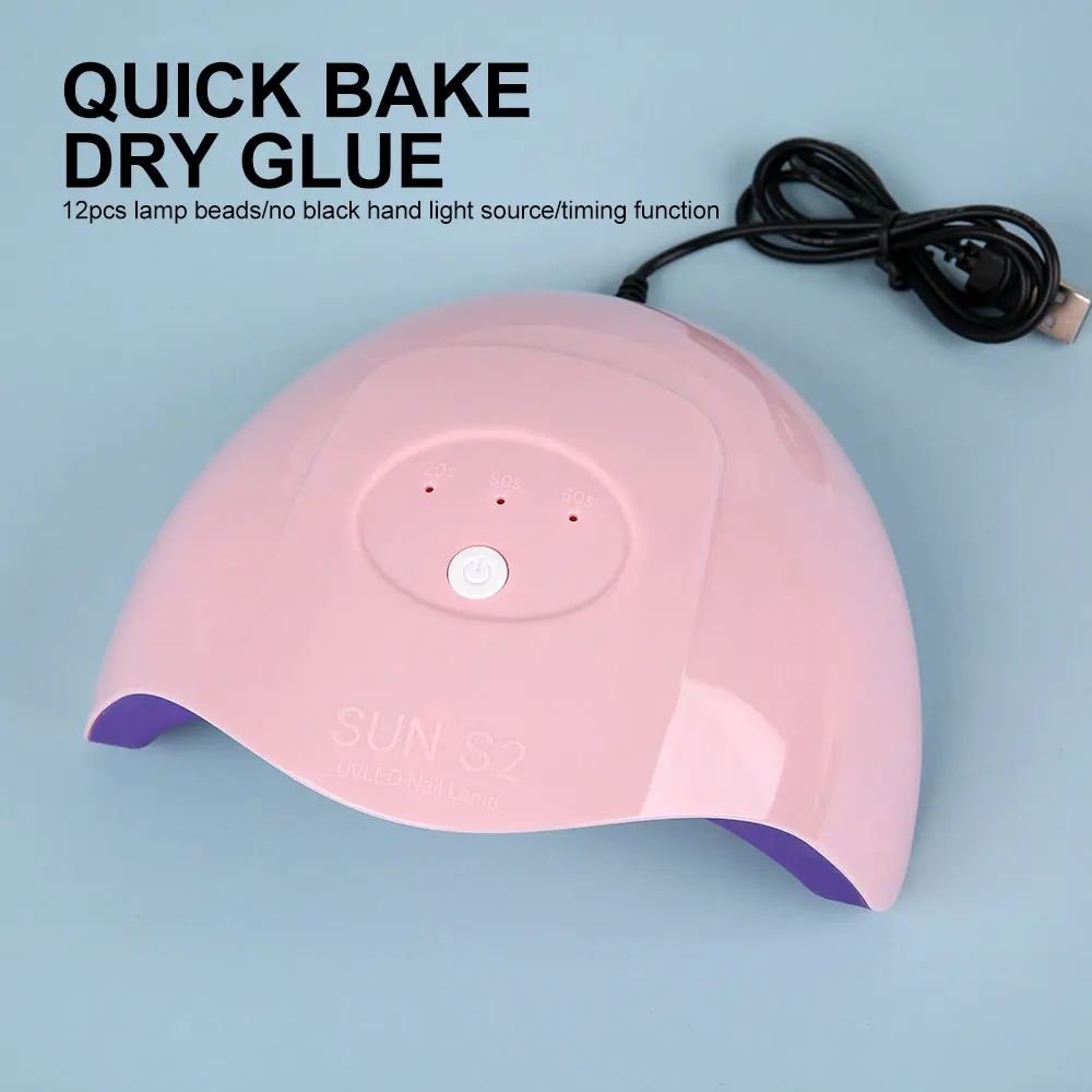 المهنية الأشعة فوق البنفسجية LED مصباح للأظافر جل آلة تجفيف الأظافر المنزل استخدام ضوء الأشعة فوق البنفسجية هلام الورنيش مانيكير مجفف أدوات المعدات