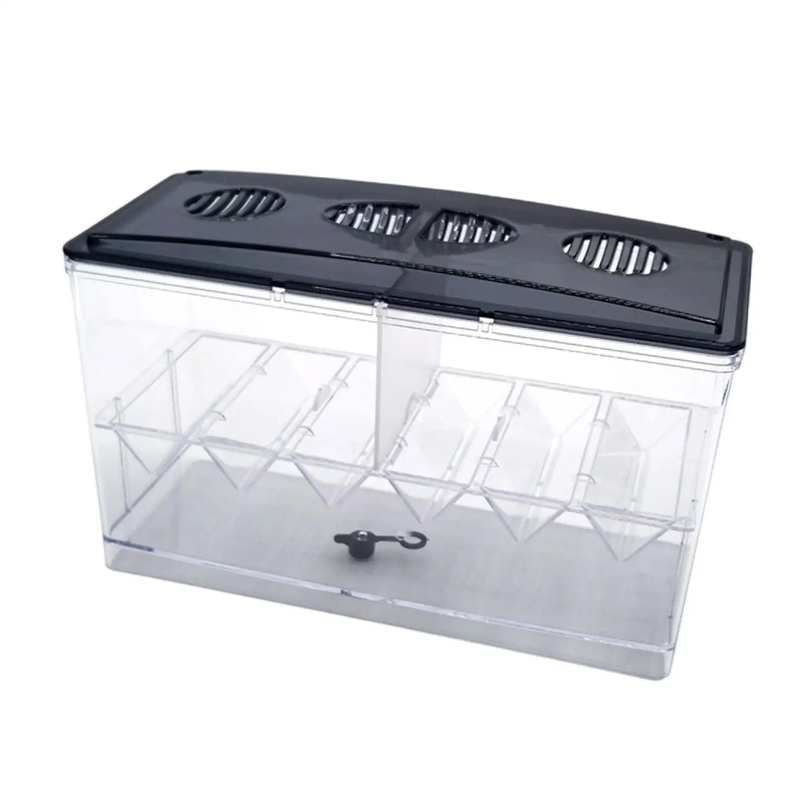 Floating Fish Breeding Isolation Box Detachable Transparent Easy to Clean Aquarium Breeder Box for Clownfish Guppies