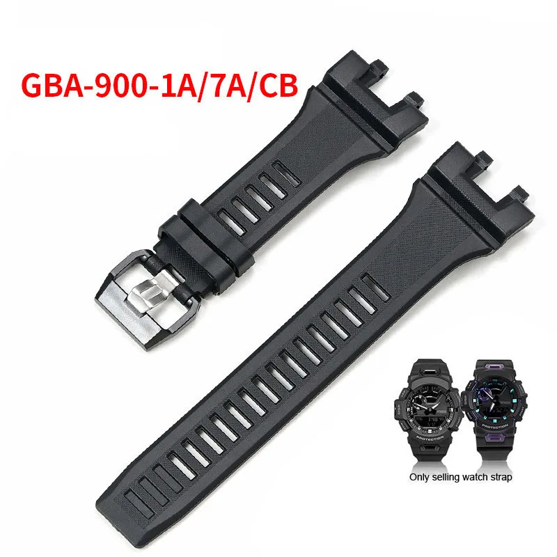 

GBA-900 Watch Accessories For Casio GBA-900 Men's Strap Sports Waterproof Bracelet GBA 900 Resin Replacement Watchband