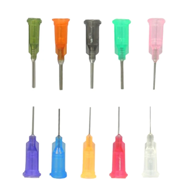 10Pcs Dispensing Needles Tips For Liquid Dispenser Syringe 14GA,15GA,16GA, 18GA, 20GA, 21GA.22GA, 23GA, 25GA,27GA - view 2