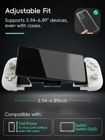 DATA FROG X3 Wireless Controller for Android Game Controller for Samsung Galaxy for PUBG Mobile for Switch/Switch OLED