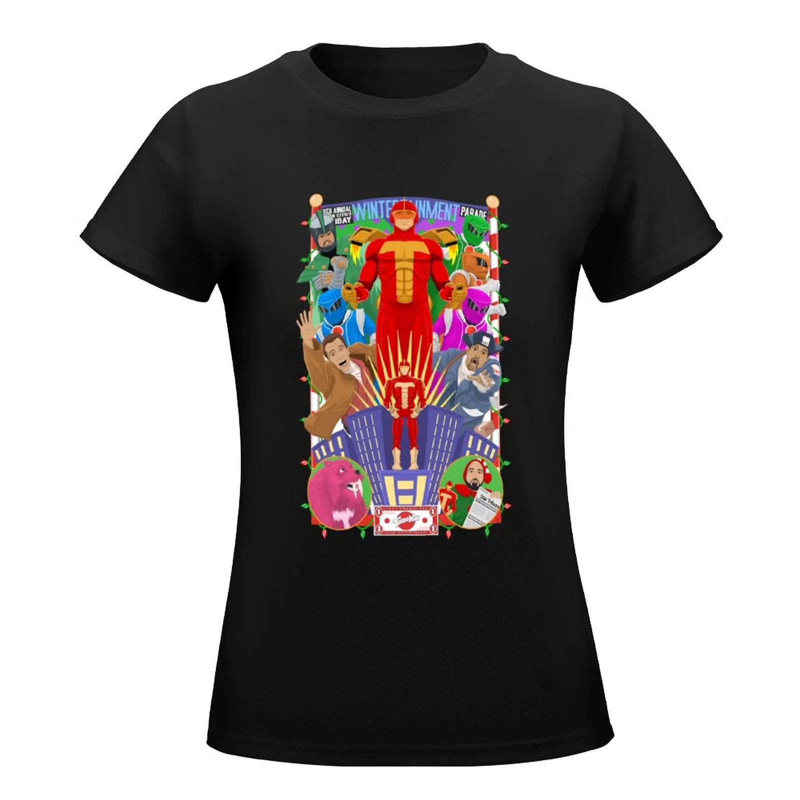 It_s Turbo Time!_quot_ T-Shirt oversized female Woman fashion