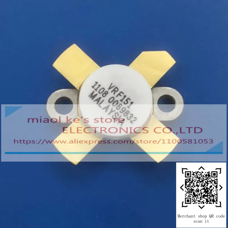 Transistor original, VRF151 vrf151 [ 50V, 150W, 175MHz, M174]