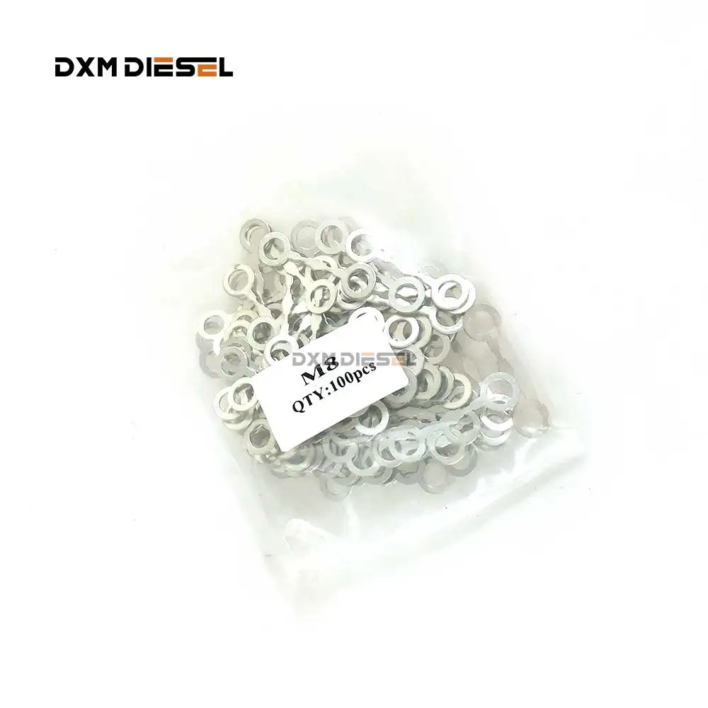 

DXM 100 pcs high quality washer M8 ( 90430-T0008) for injector