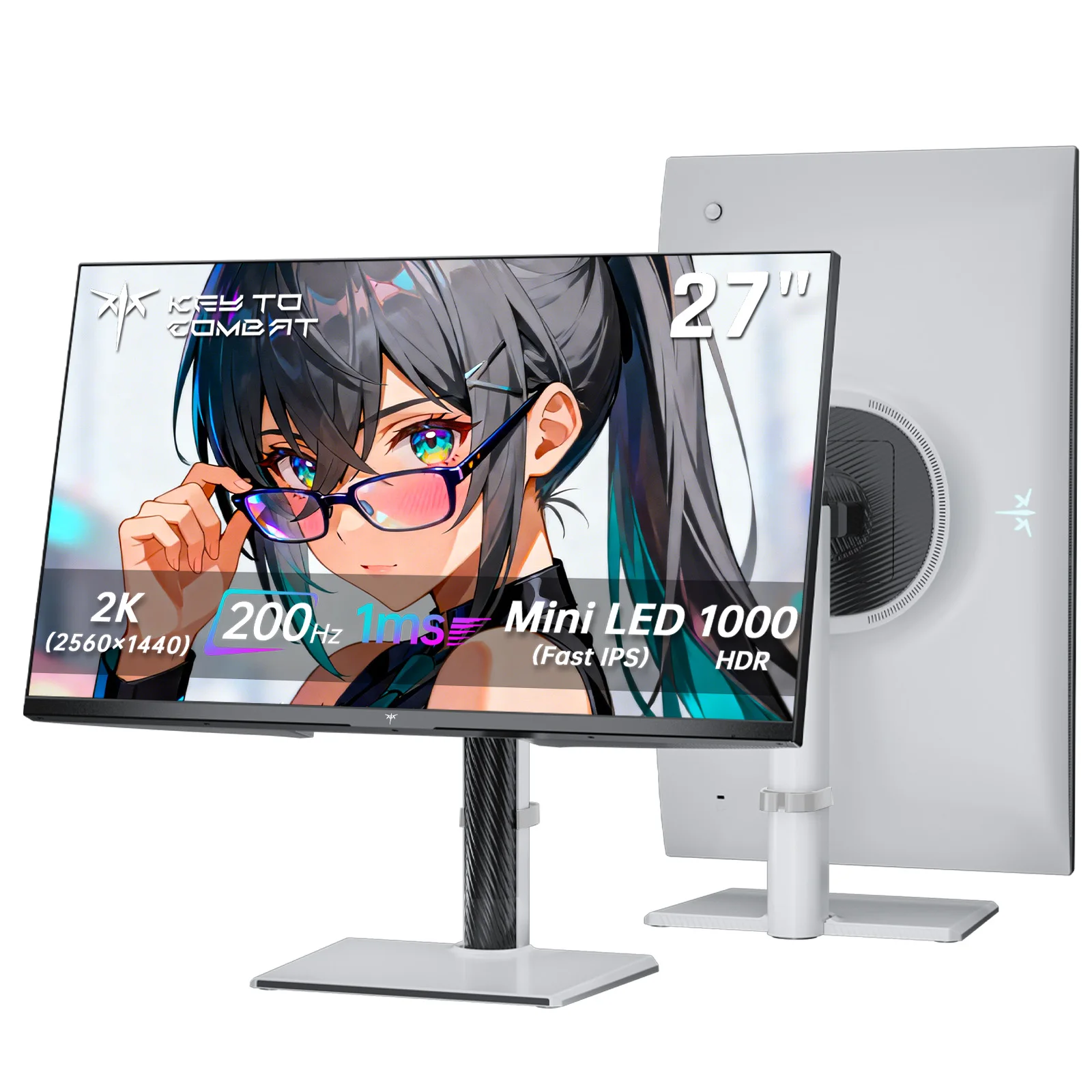 KEYTO COMBAT 27インチ WQHD 100Hz IPS Amazon.co.jp: KEY TO COMBAT 27インチ モニターWQHD(2560×1440) 144Hz