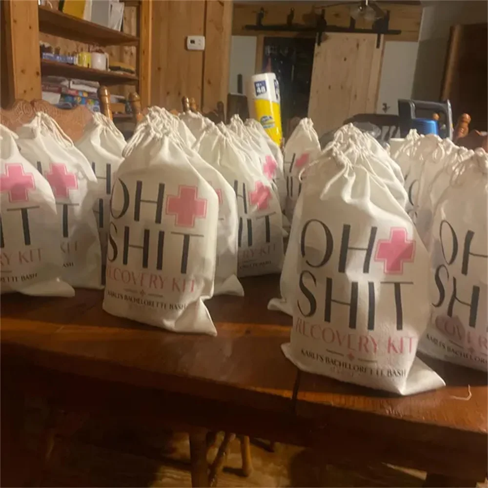 25 Pcs KIT de super vivencia Bachelorette Recovery Kit Pouches Anniversary Holiday Celebration Party Favors Guest Gifts - view 5