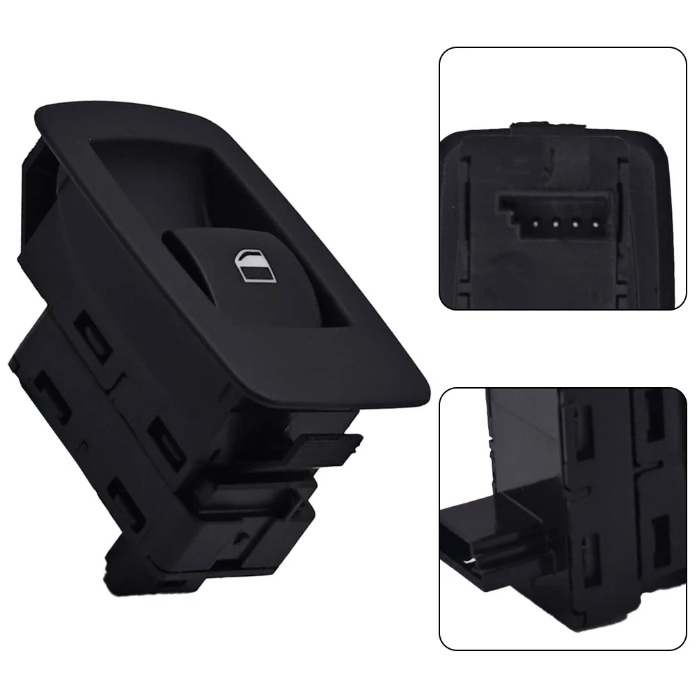 4Pin Window Control Switch Replacement for BMW E60 E61 E83 Designed to Integrate with Factory Wiring and Mounting