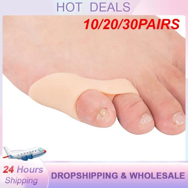 10/20/30PAIRS Toe Separator Relieve Painful Toes Easy To Use Prevent Friction Improve Walking Gentle Quick Results Toe Corrector