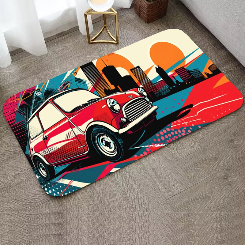 

Prayer Mat Anime Cars Soft Children Room Mat Rug Kids Carpet Door Mats Bathroom Floor Mats Home Decoration Kitchen Foot Bath