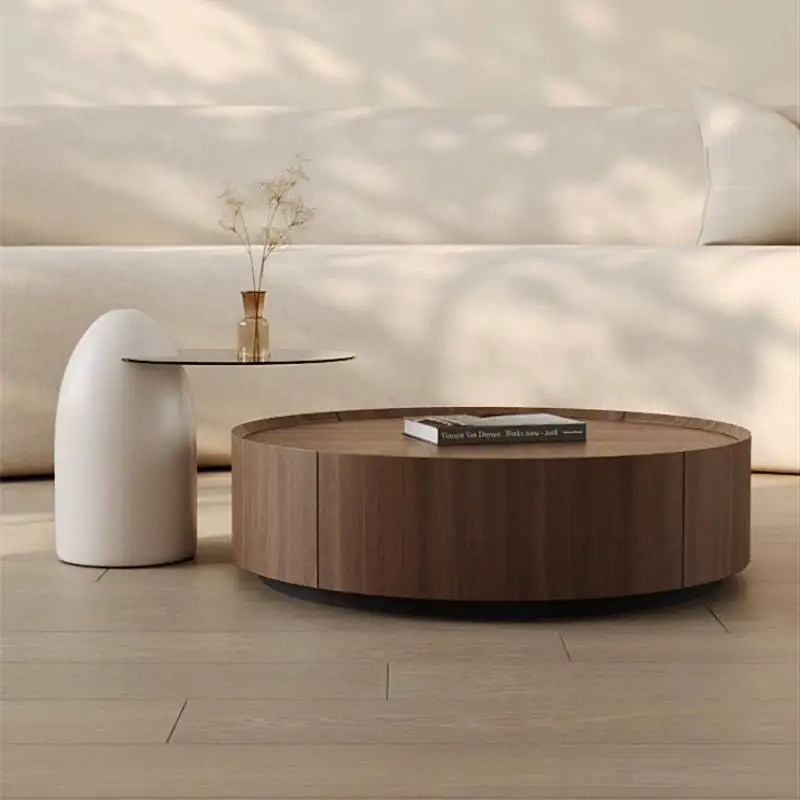 Walnut Assecorises Coffee Tables Classy Traditional Dressing Luxury Coffee Tables Shaped Weird Petite Stolik Kawowy Furniture