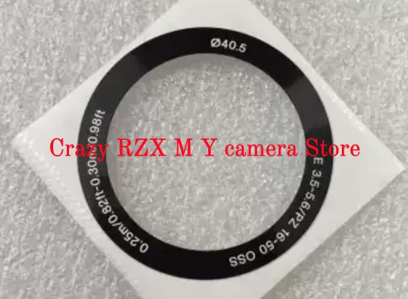 Front Decorative Parameter Retaining Ring for Sony 16-50MM Lens Cover Pressure Plate Repair Part