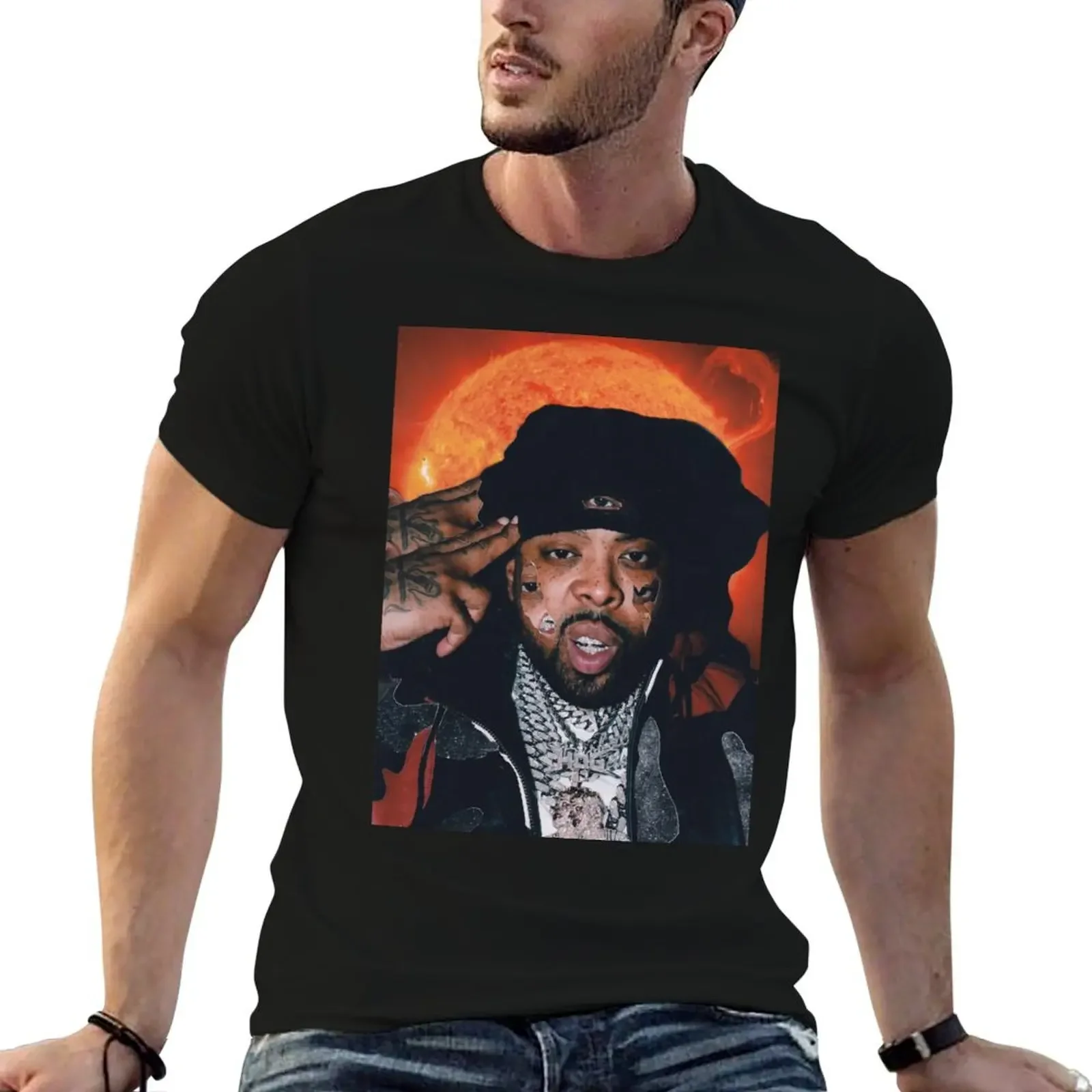 

Westside Gunn eyes T-Shirt sublime graphic tee shirt big and tall t shirts for men