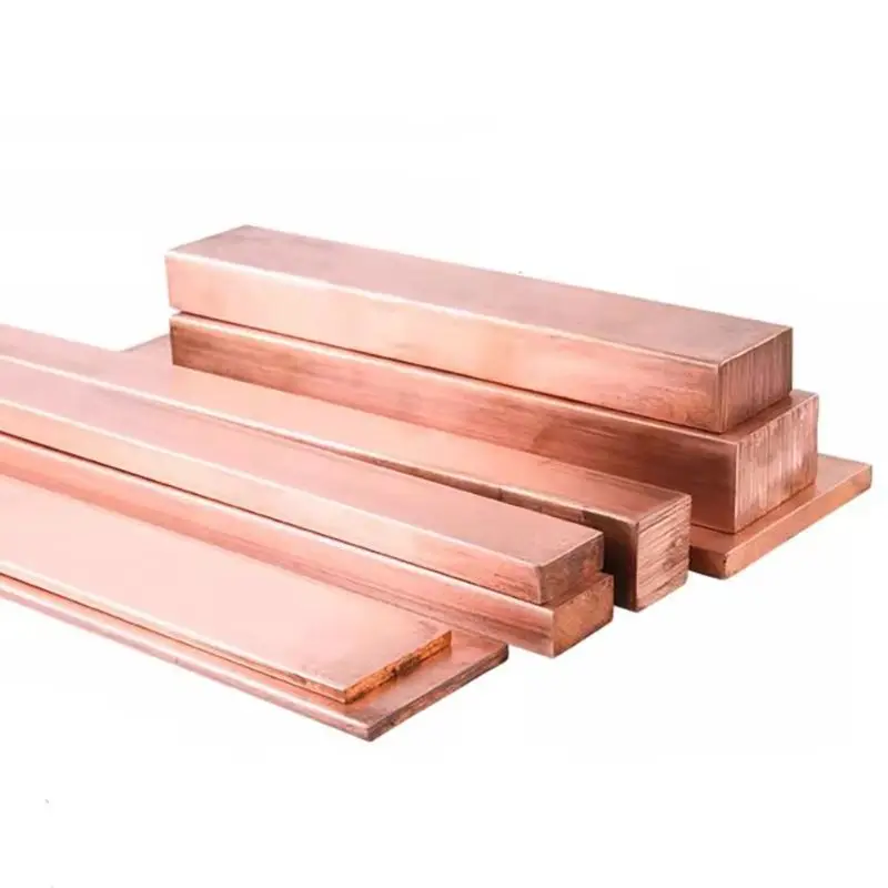 Copper Flat Bar Plate Strip Sheet Rods Various Sizes