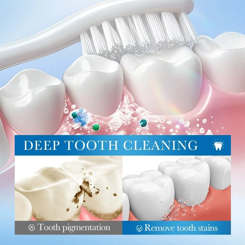 

Отбеливающая зубная паста для удаления пятен, очищения полости рта, осветления желтых зубов, устранения неприятного запаха изо рта, коррекции цвета, гигиены полости рта