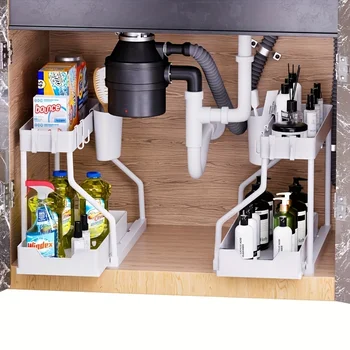 2-Tier Under Sink Organizer 2