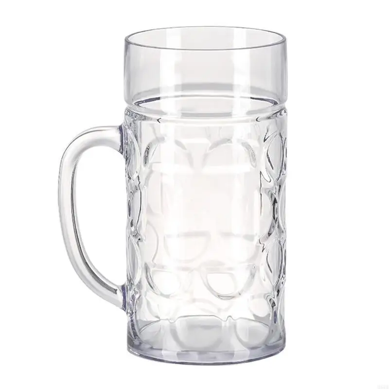 

Practical Wide Handle Dimpled Beer Mugs Foams Molding Box Authentic Dimpled Mug M68E
