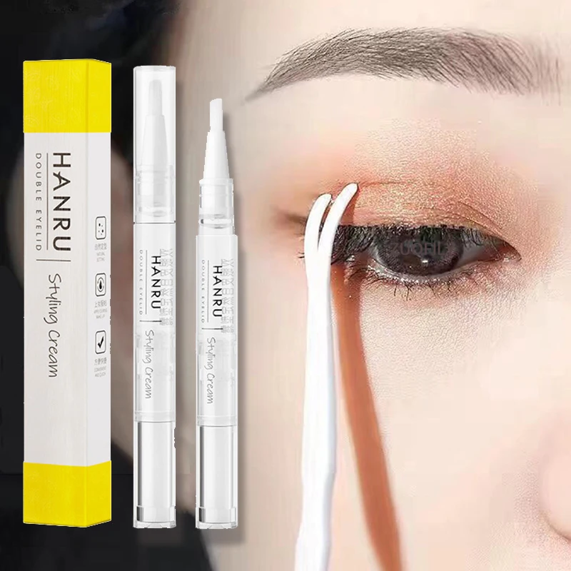 Big Double Eyelids Styling Shaping Cream Tools Practical Eyelid Glue Tool Professional Invisible Long Lasting Lift Eyes