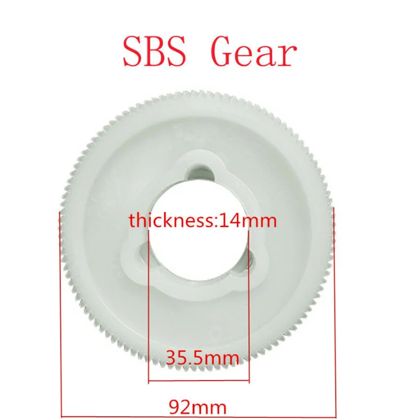 Milling Machine Power Feed Import Nylon Gear SBS Model S-350 S-235