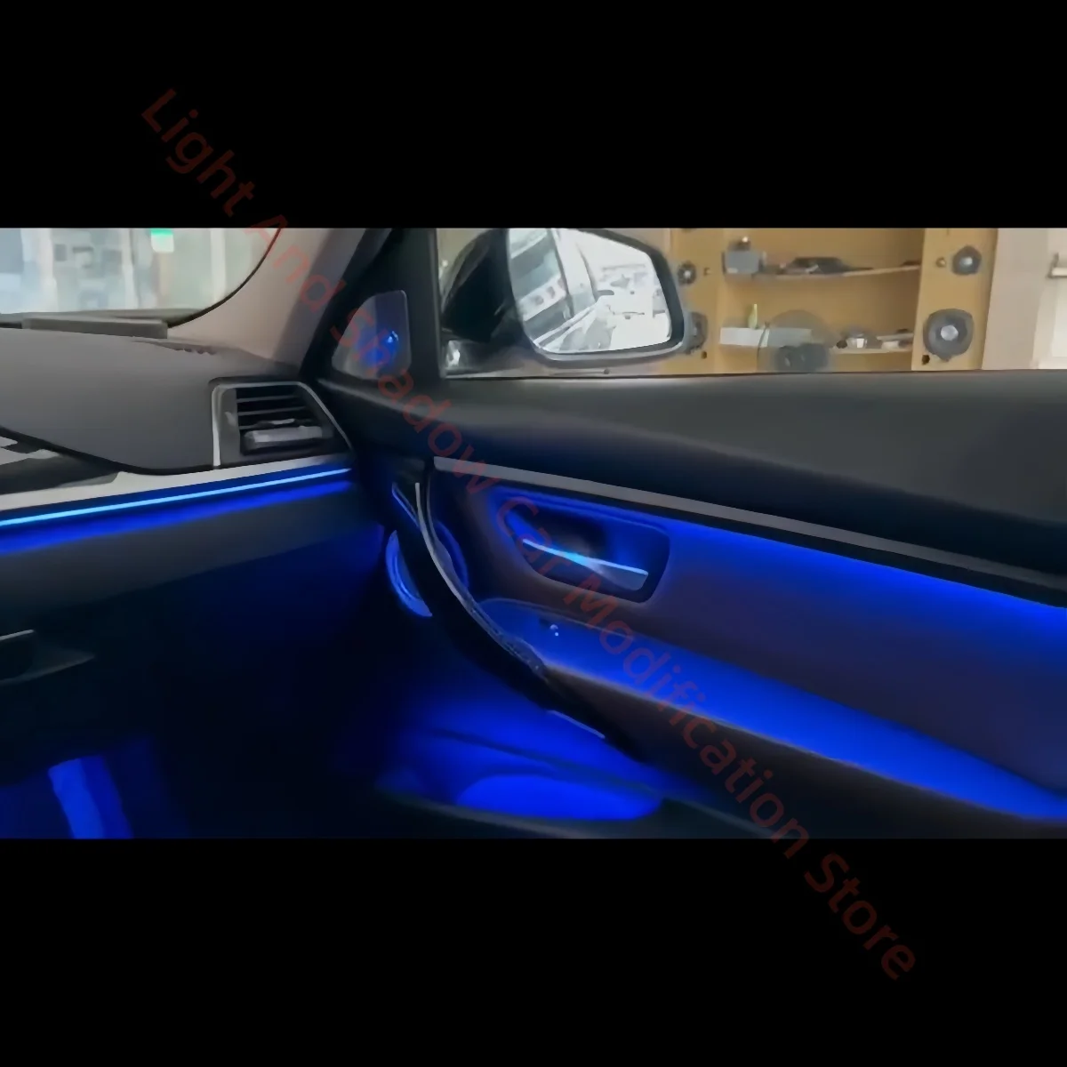 For BMW 3 series F30 F31 4 series LED Ambient Light Atmosphere Lamp Car interior lighting upgrade Auto parts midrange horn cover
