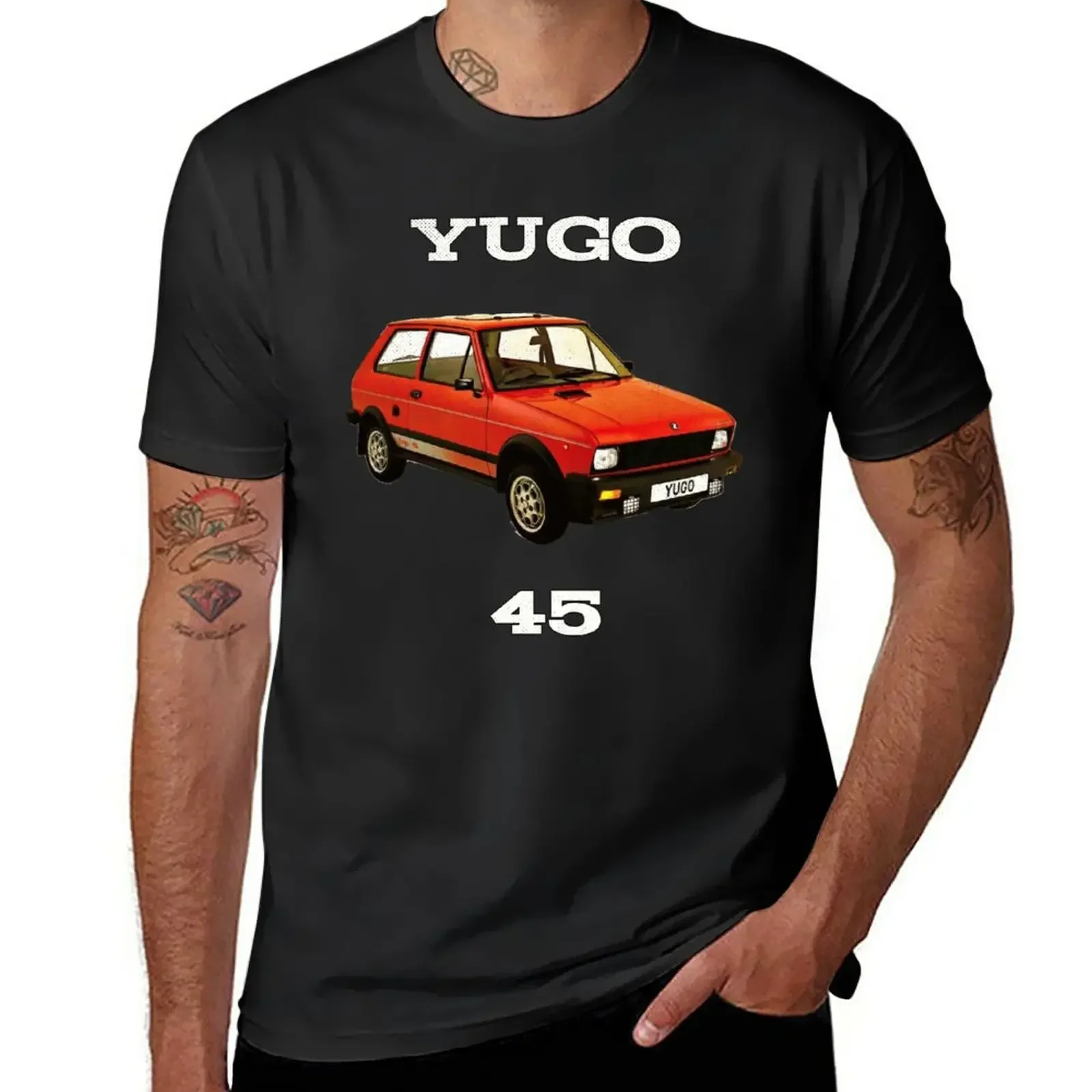 Yugo 45, the worst car in the world T-Shirt korean fashion Aesthetic clothing Men\'s t-shirts