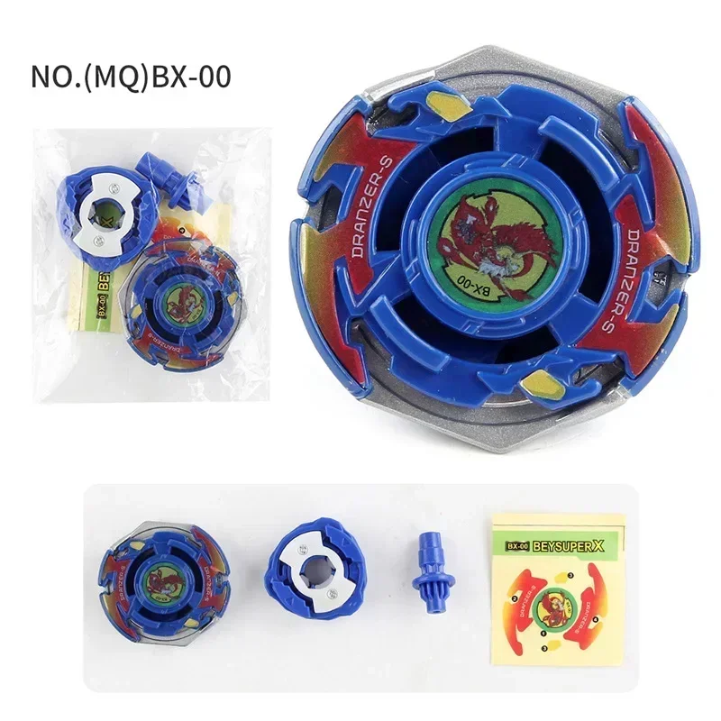 MQ Battle Alloy Burst Gyro BX Series Single Assembly Gyro Large-capacity Handle Pack Traditional Toy Gift