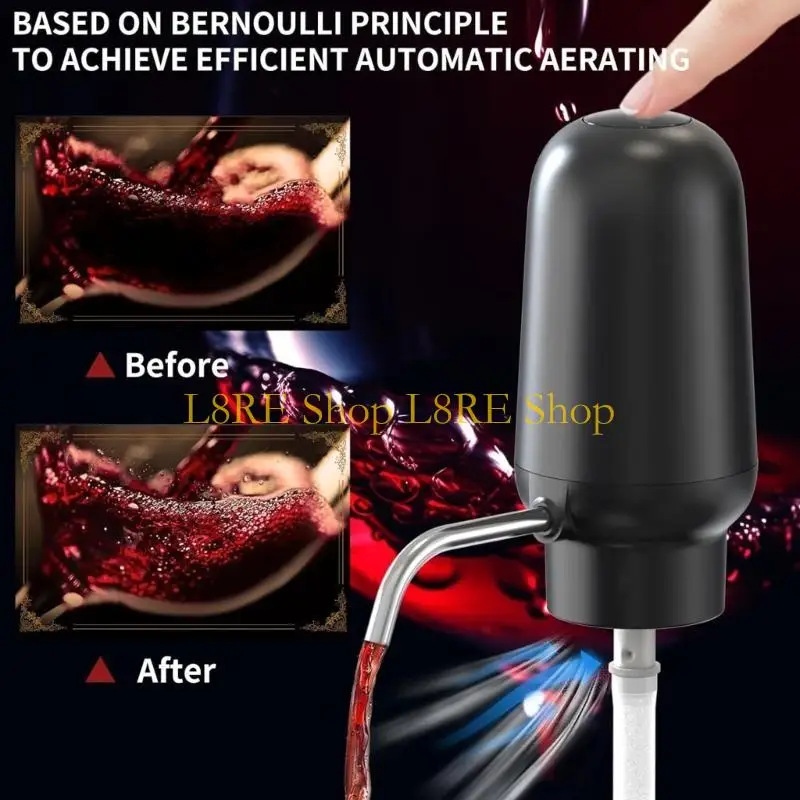 L8RE Wine Wine mở Wine Decanter phù hợp cho quà tặng Giáng sinh