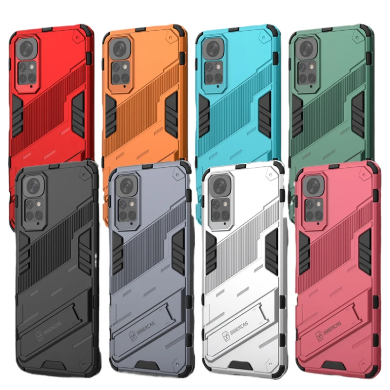 For Xiaomi Redmi 9 10 Prime 9 Power 9A 9C 9T 9i 10A 10X Case Shockproof Armor Back Cover Anti-Fall Protect Kickstand Coque Cases