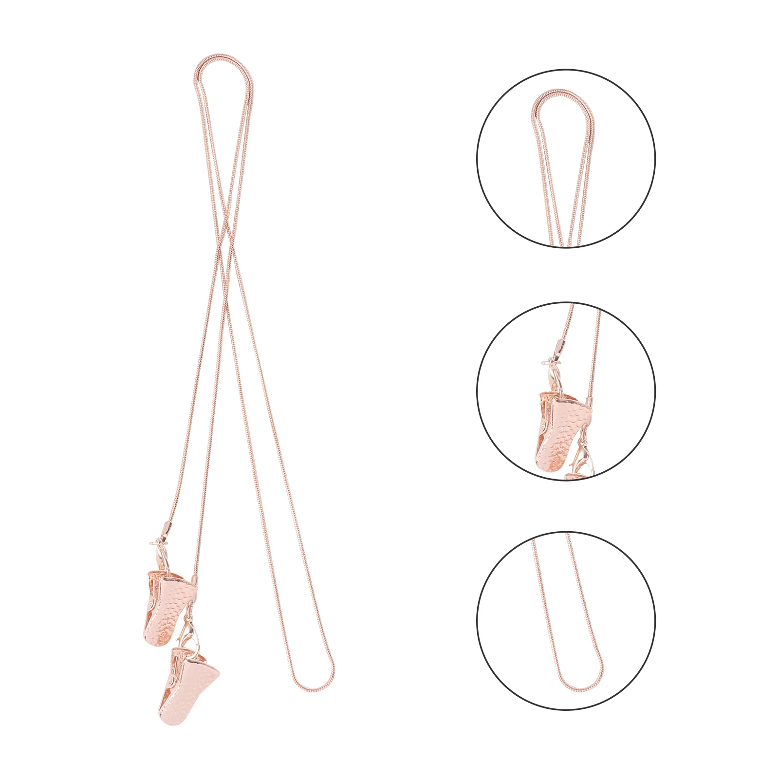 Anti Eyeglass Chains Adjustable Glasses Necklace for Comfortable Wearing in Sports and Daily Life Eyeglasses Cord