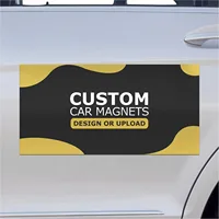 Custom Car Magnets for 、Vehicle Magnet Sign for Cars, Trucks 、Car Door Magnets ， Suitable For Personal Car Decoration And Corpor 4