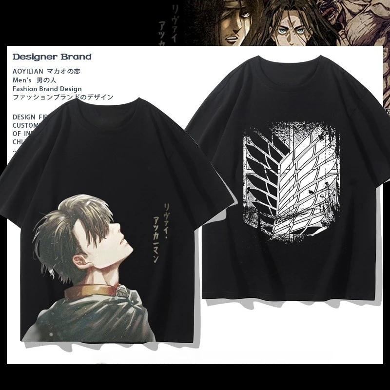 ataque-ao-tita-derivados-de-animacao-asas-da-liberdade-impresso-manga-curta-camiseta-masculina-e-feminina-moda-solta-algodao-topo