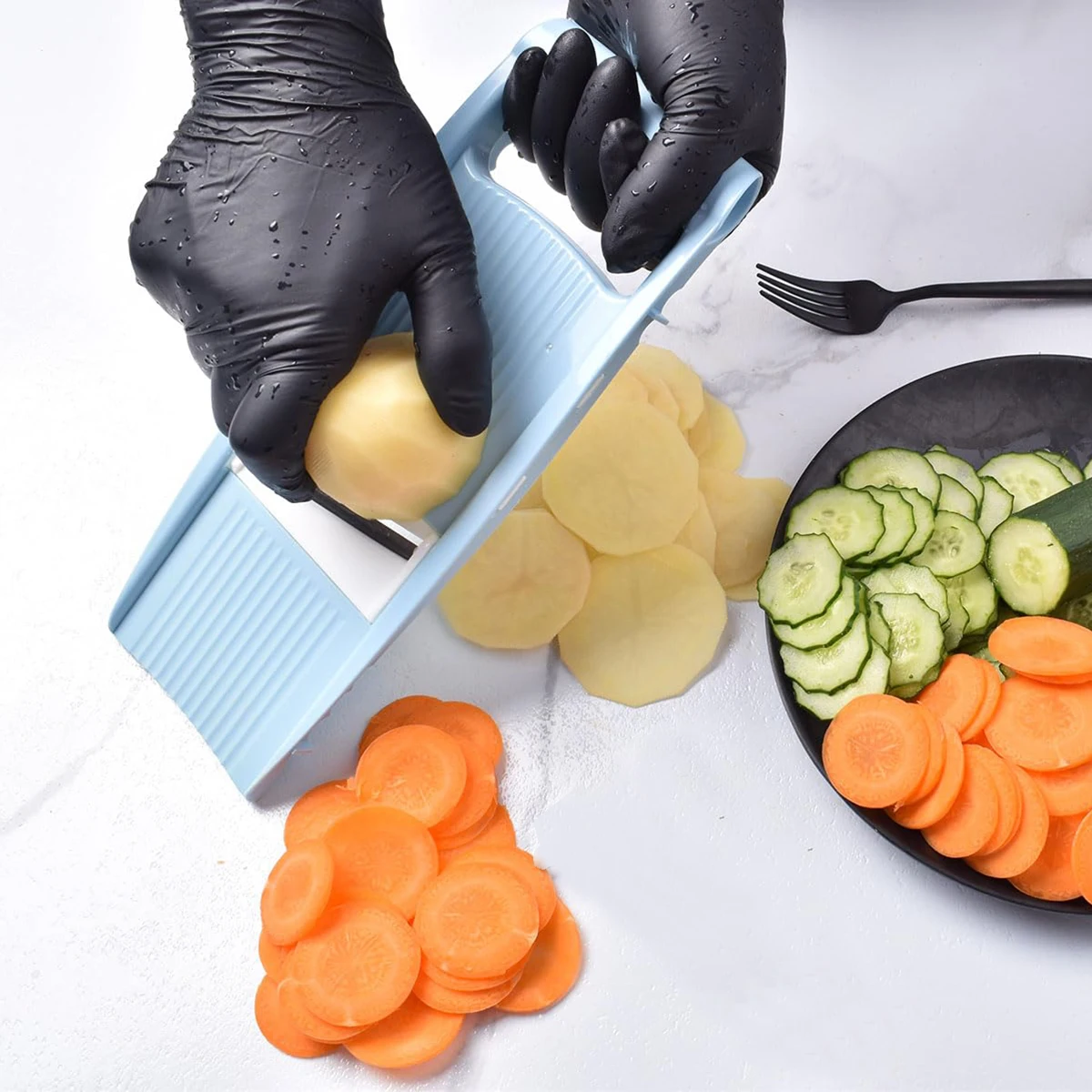 5/7 In1 Vegetable Fruit Slicer Multifunctional Manual Food Grater Cutter Potato Household Chopper Kitchen Veggie Dicer Gadgets image 2