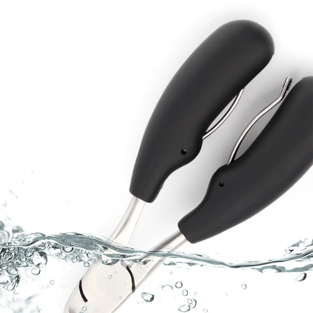 Set tagliaunghie ergonomico Tagliaunghie in acciaio inossidabile resistente per piedi Mani Strumento per manicure e pedicure Uso domestico nel salone