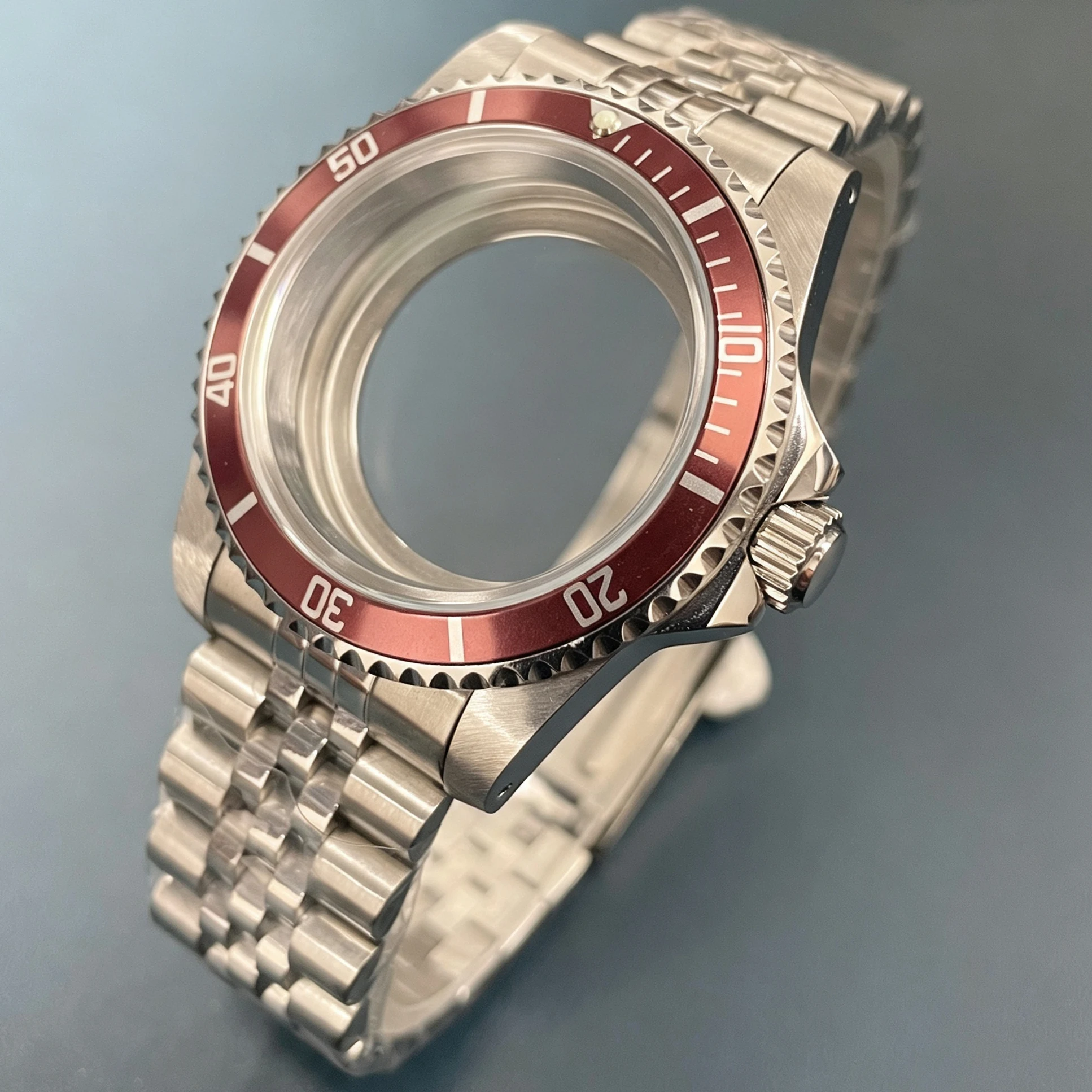 NH35 39MM Blue Sapphire Glass Combined With Various Aluminum Bezel Cases, Suitable For NH35/NH36/NH34 Movement Accessories