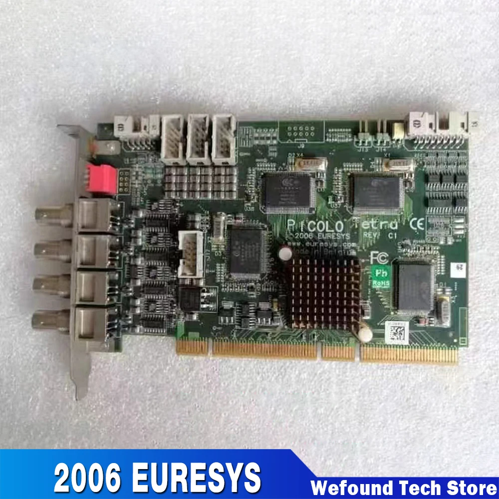 

2006 EURESYS REV C1 Image Acquisition Card PiCOlo Tetra For ADLINK