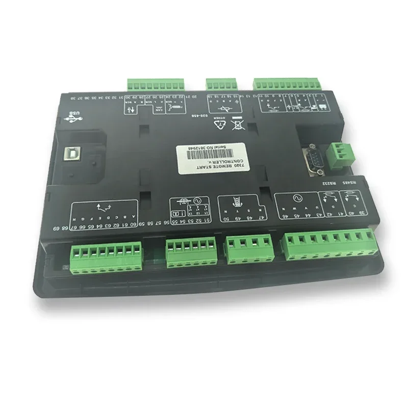 لوحة وحدة تحكم المولد التلقائي DSE7320 7320 يمكن أن تحل محل أجزاء DSE 7320MKII جيدة من ألمانيا