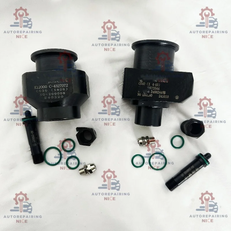 C030 C040 Diesel Common Rail Injector Disassembly Tool Clamp Injector Nozzle Holder for Cummins Scania