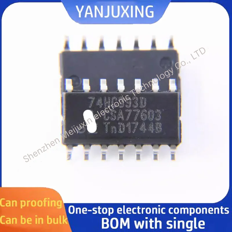 

5 шт./лот 74HC393D 74HC393 SOP14 логическая микросхема счетчика делителя
