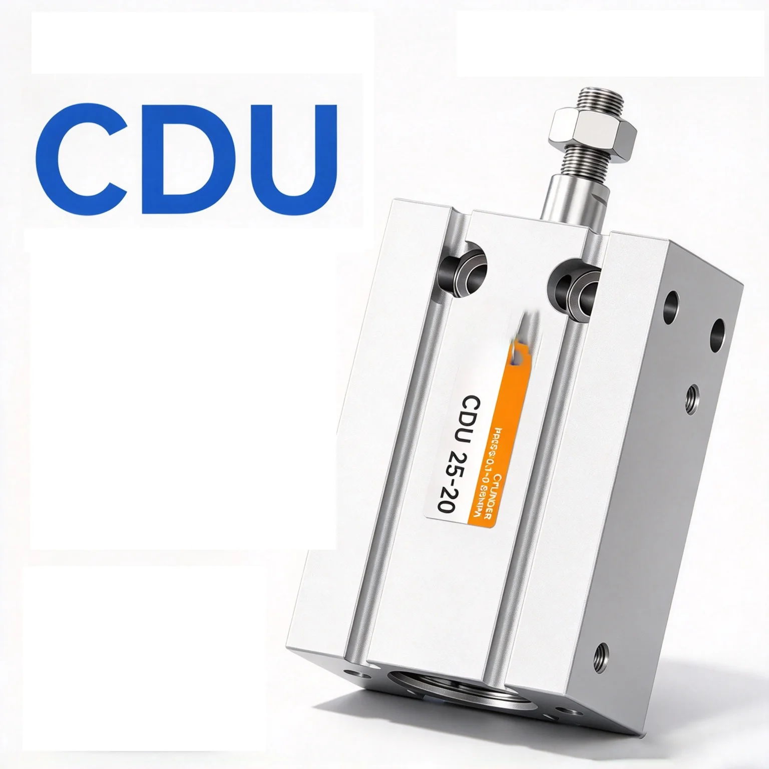 Small Pneumatic Cylinder Free Installation CU CDU Series - Various Sizes 6-50mm Diameter Options for Industrial Use