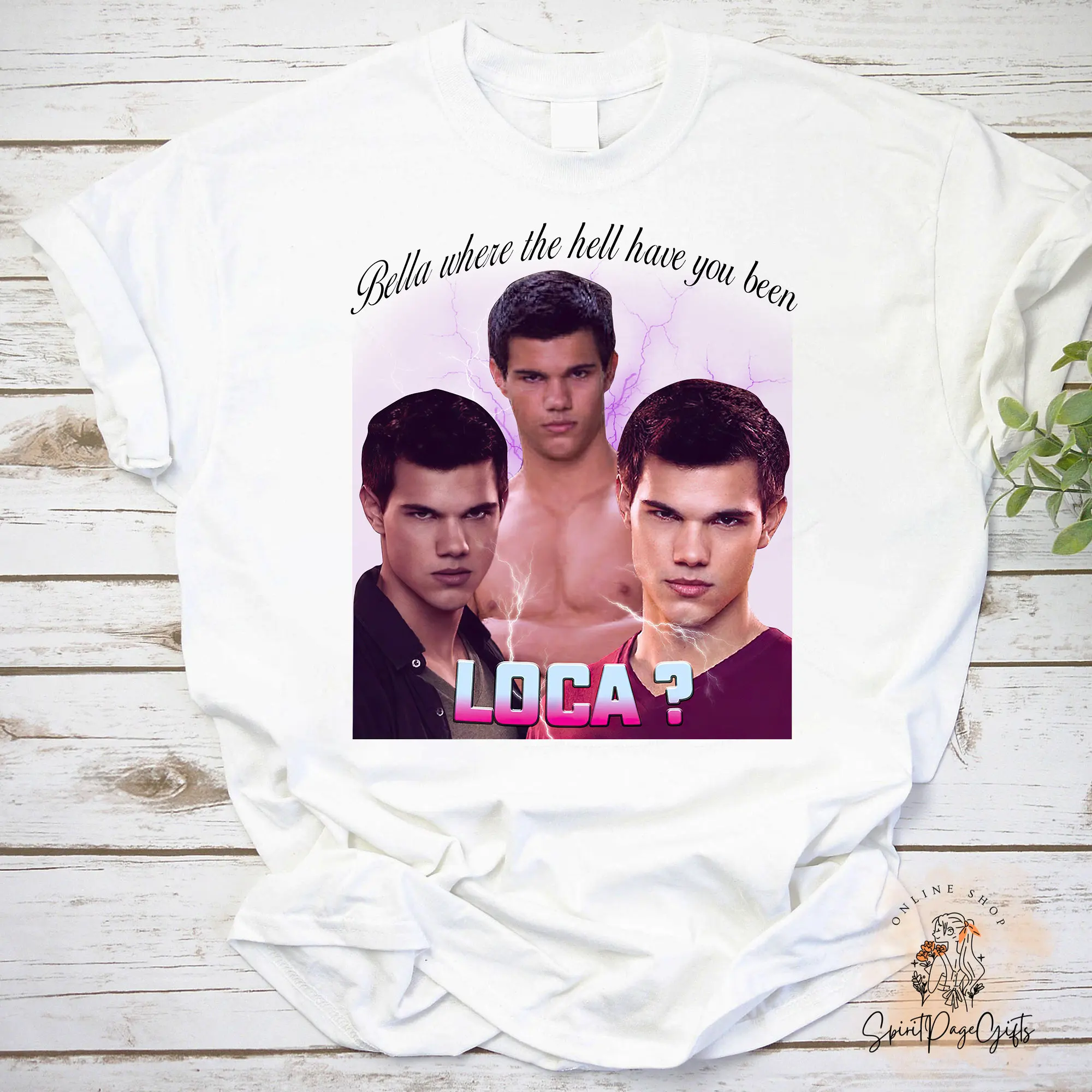 

Винтажная футболка Bella Where The Hell Have You Been Loca в стиле ретро для фанатов